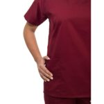 Σετ Ιατρικό V Γυναικείο Μπορντώ