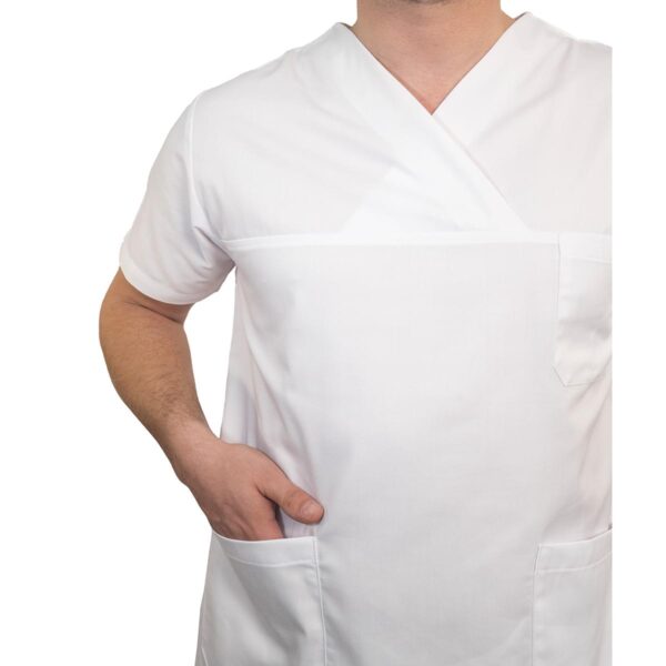 ΣΕΤ ΙΑΤΡΙΚΟ V ΑΝΔΡΙΚΟ ΛΕΥΚΟ1