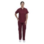 Σετ Ιατρικό V Γυναικείο Μπορντώ