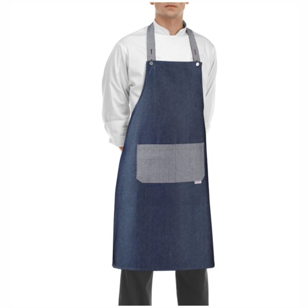 Ποδιά Ολόσωμη EgoChef Rock Blue